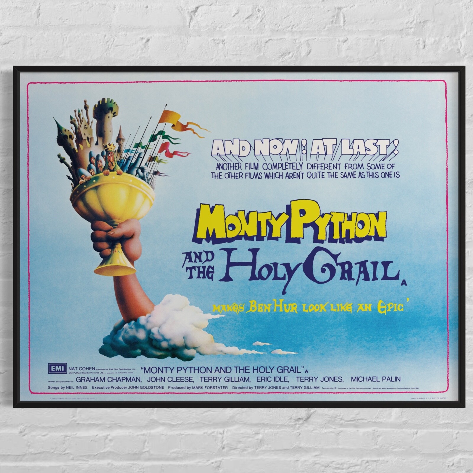 Monty Python 年代物 ポスター 海外製 vintage poster Monty Python 年代物 ポスター 海外製 vintage poster Monty