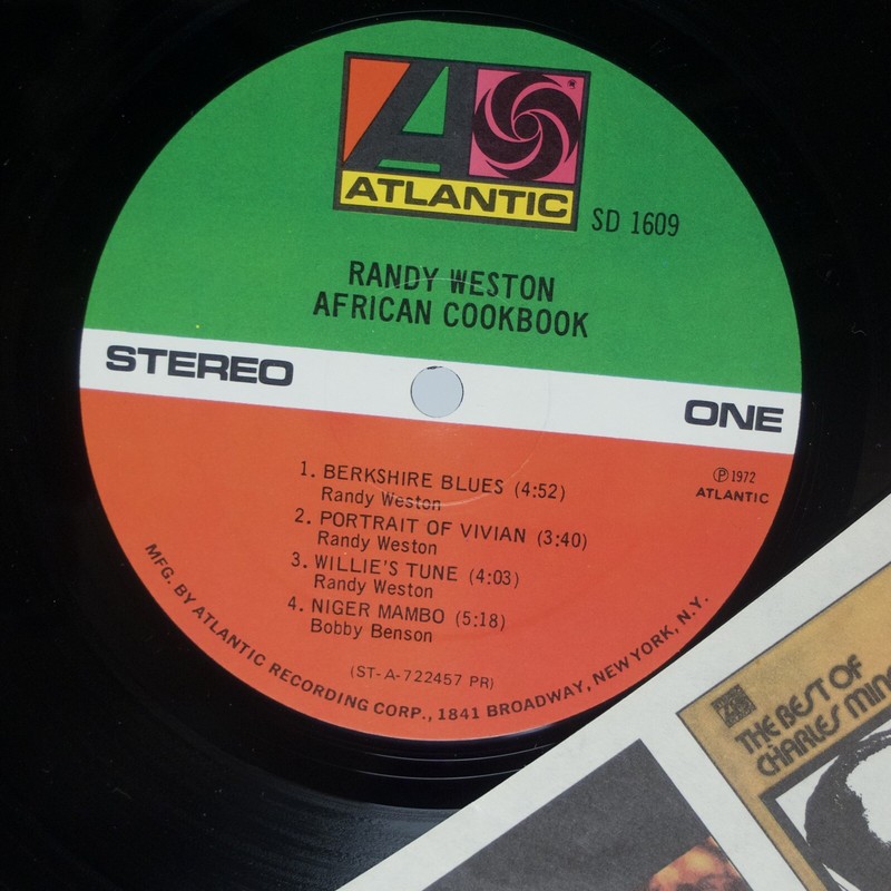 RANDY WESTON: African Cookbook US Atlantic SD 1609 Jazz LP