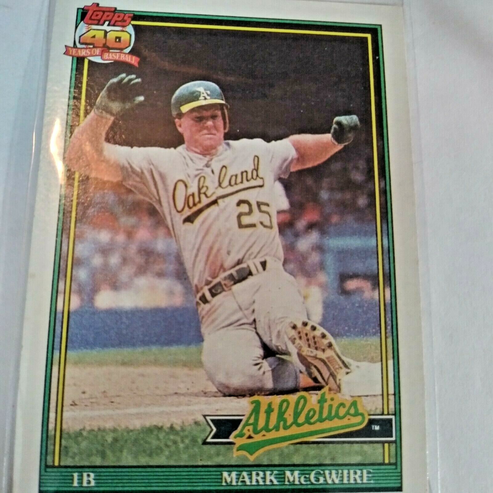 Topps - topps McGWIRE マグワイア 世界1枚 1/1 MLB Mark