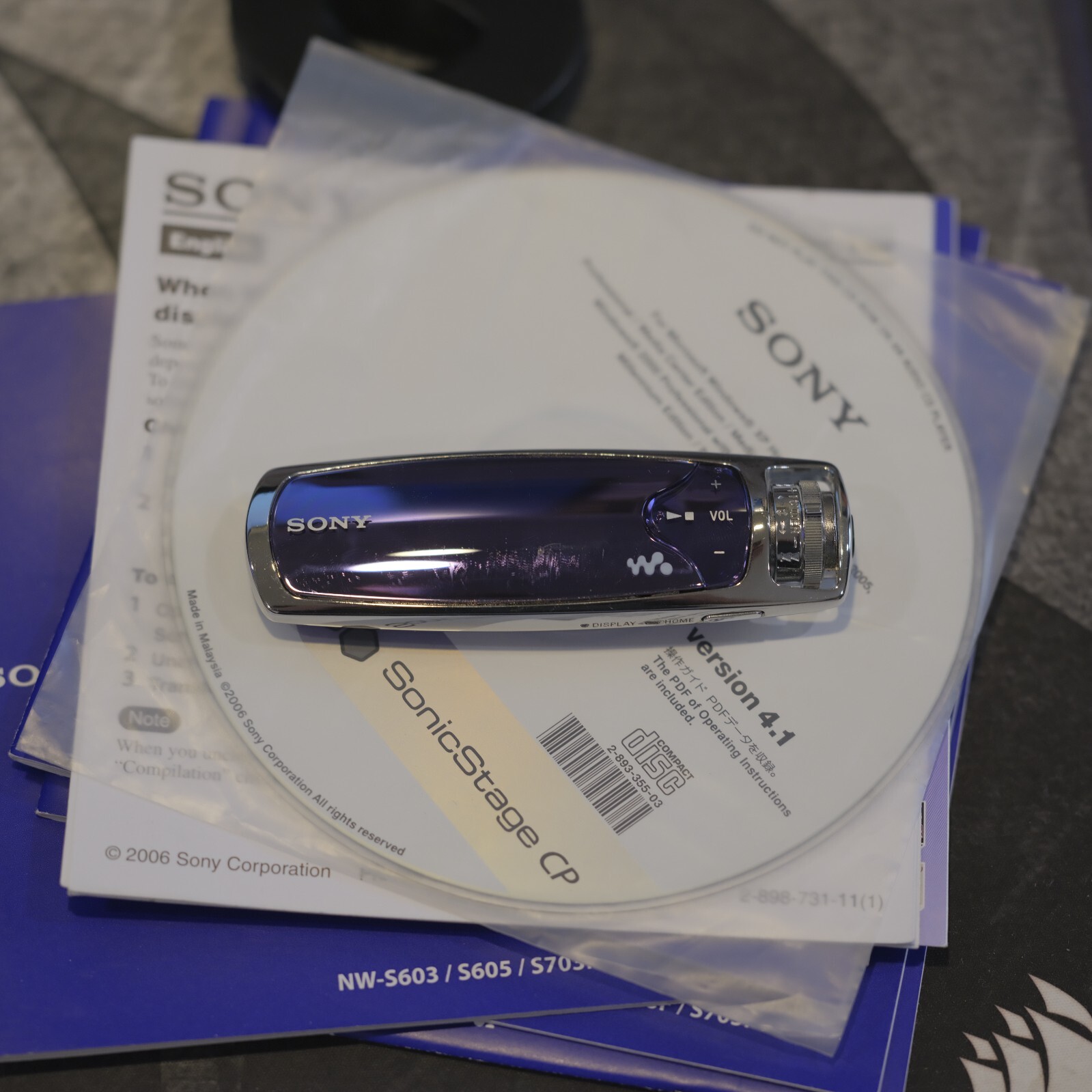 SONY Walkman NW-S705 F バイオレット Sony Walkman NW-S705F Digital Media Player Violet Good GP | eBay