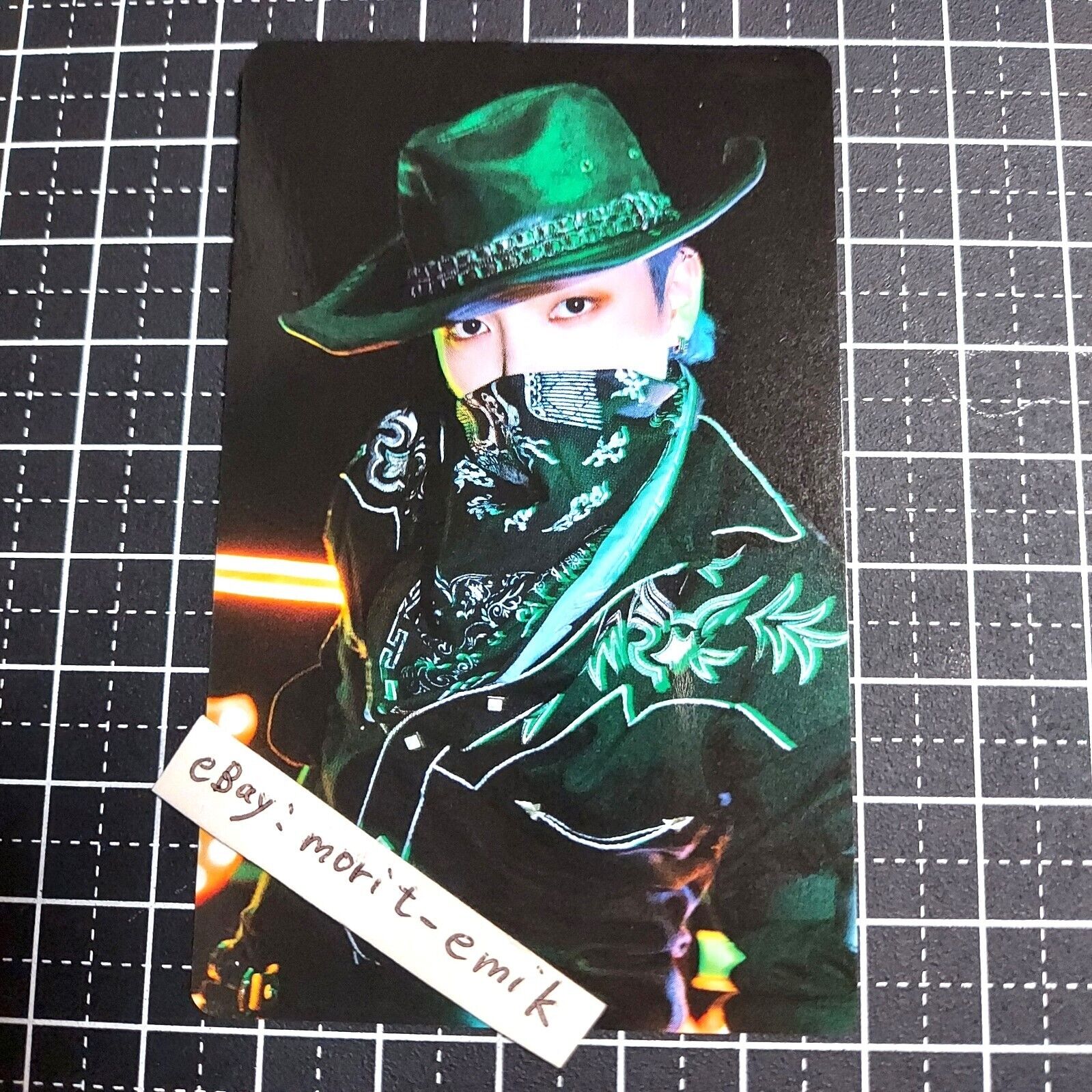 ATEEZ HONGJOONG BOUNCY RAKUTEN music JAPAN POB Photo card ATEEZ HONGJOONG BOUNCY RAKUTEN music JAPAN POB Photo card