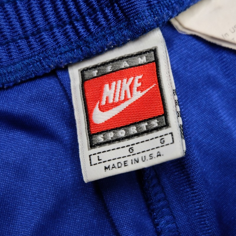 NIKE Veste Oregon USA Vintage 90s Blue Tag Made in Malaysia Streetwear  Sport Training Unisexe - Gabba Vintage