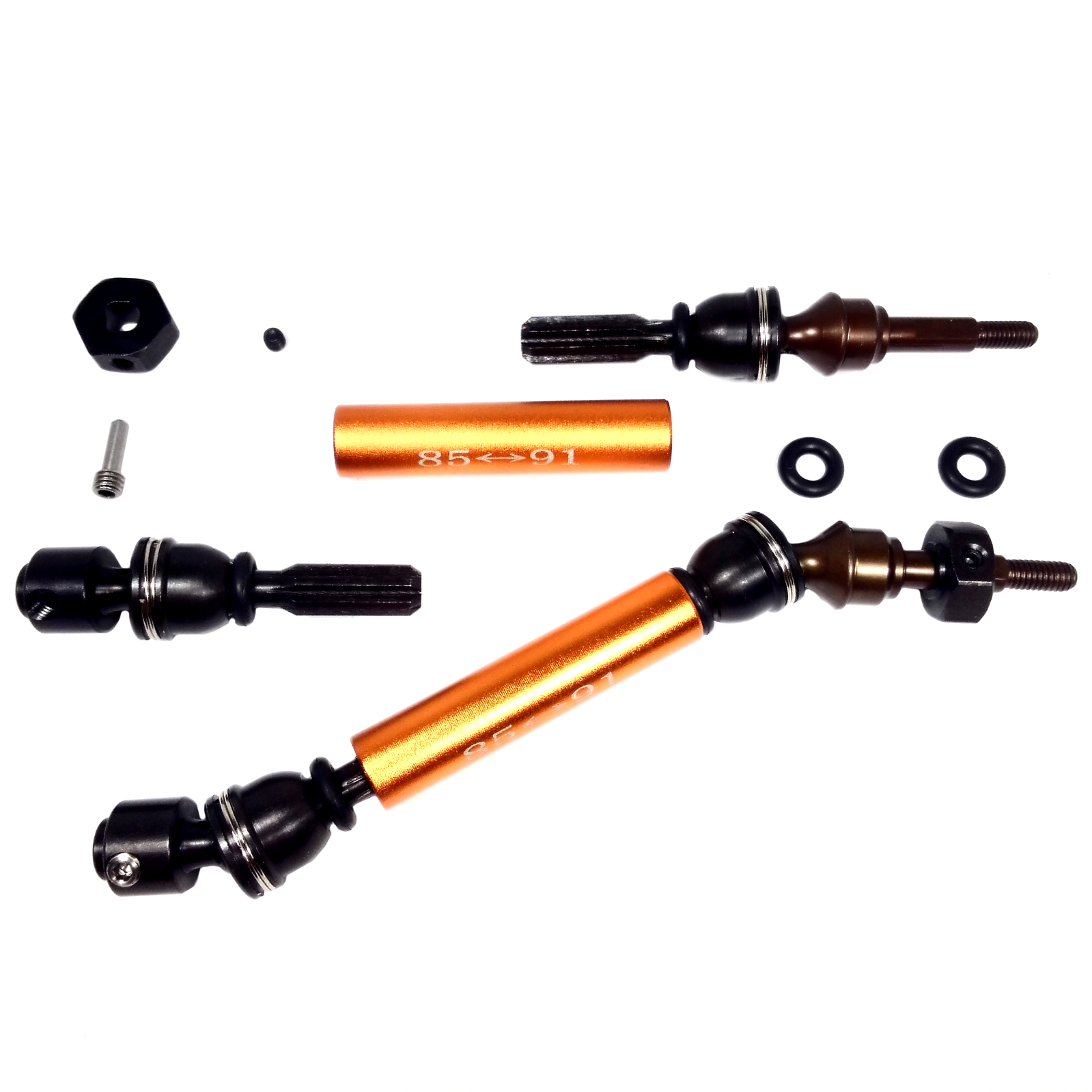 GPM Front Axle Set for Traxxas Rustler Slash Stampede Ultimate Platinum 4X4 VXL | eBay