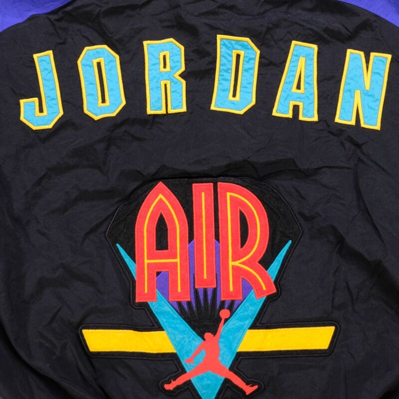 Rare AIR JORDAN #23 Spell Out Color Block Windbreaker Jacket Rare AIR JORDAN #23 Spell Out Color Block Windbreaker Jacket
