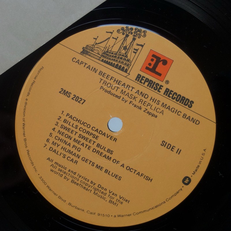 CAPTAIN BEEFHEART: Trout Mask Replica US Reprise Rock Zappa 2x