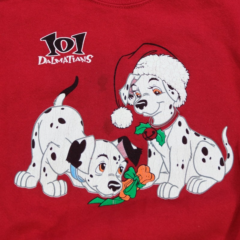 Rare Vintage DISNEY 101 Dalmatians Crewneck Sweatshirt 90s Rare Vintage DISNEY 101 Dalmatians Crewneck Sweatshirt 90s