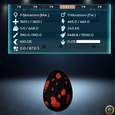 ARK Survival Ascended Fasolasuchus Solid Black PVE PS5/XBOX/PC
