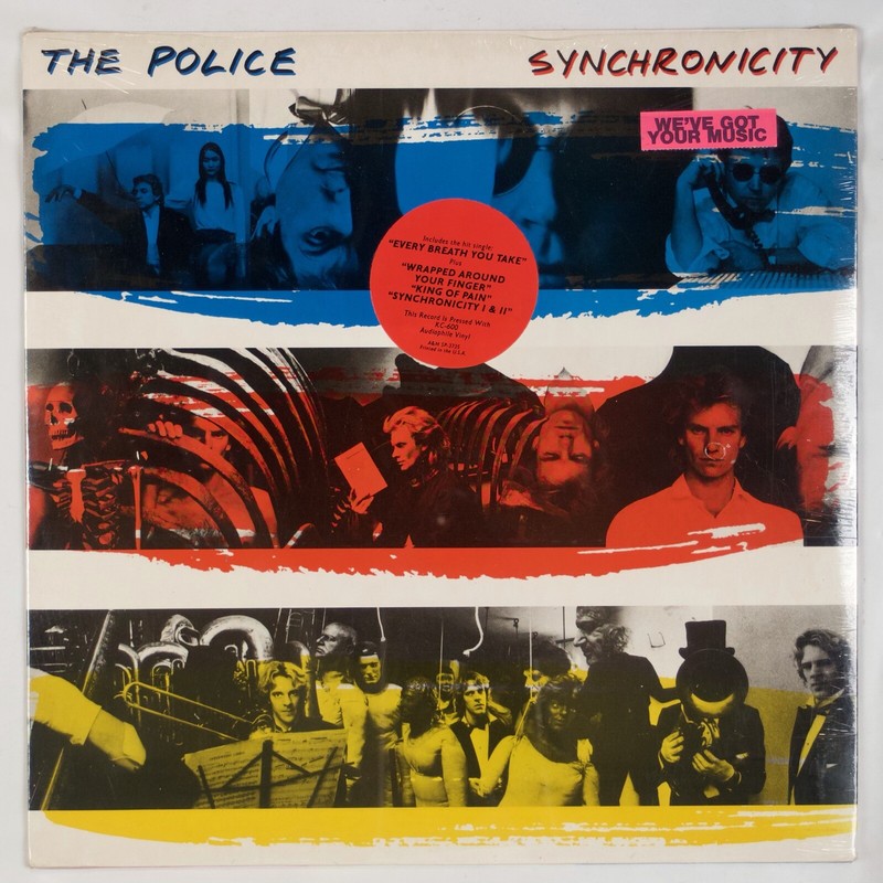 The Police – Rare 'Synchronicity' LP with Gold/Silver/Bronze