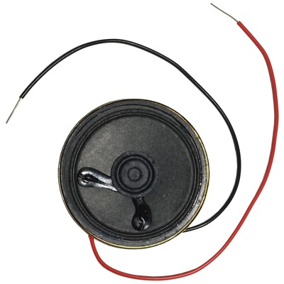 2 Inch 0.5 Watt Round Speaker with Wire Leads - 8 ohm