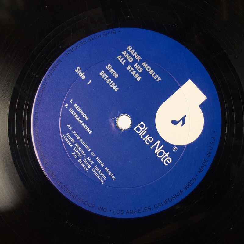 HANK MOBLEY: And His All Stars US Blue Note 81544 Jazz LP NM Vinyl