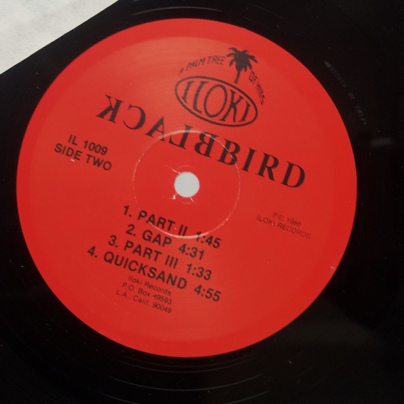 BLACKBIRD: US &rsquo;88 Iloki Lo-Fi Indie Rock Vinyl LP