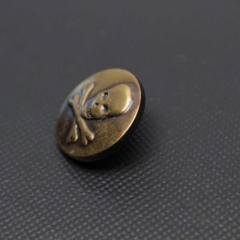 London Badge & Button Co Blazer Button Skull Crossbones