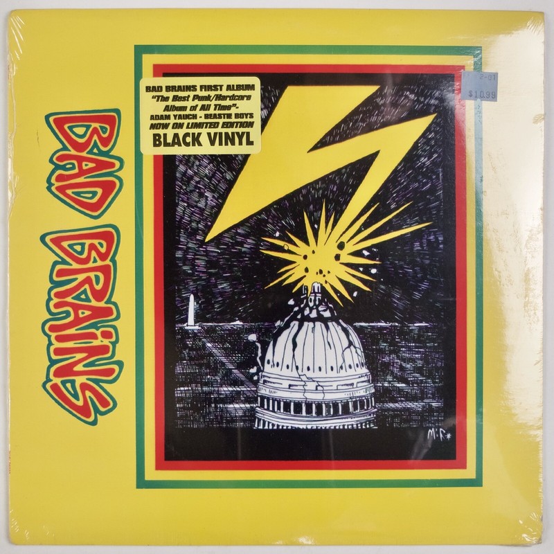 BAD BRAINS: Self Titled US ROIR '97 Limited Punk Vinyl LP | eBay