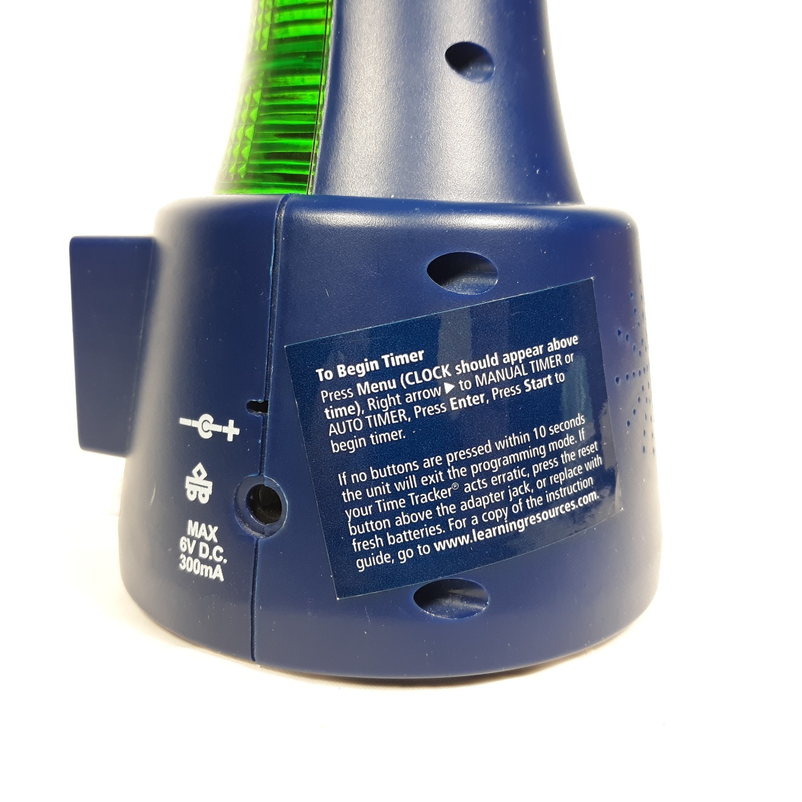 Learning Resources Time Tracker Timer Visual Light Up Timer