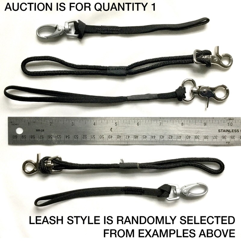 Universal Fit Snowboard Leash Snowboarding for Boot Binding Safety Strap Clip On