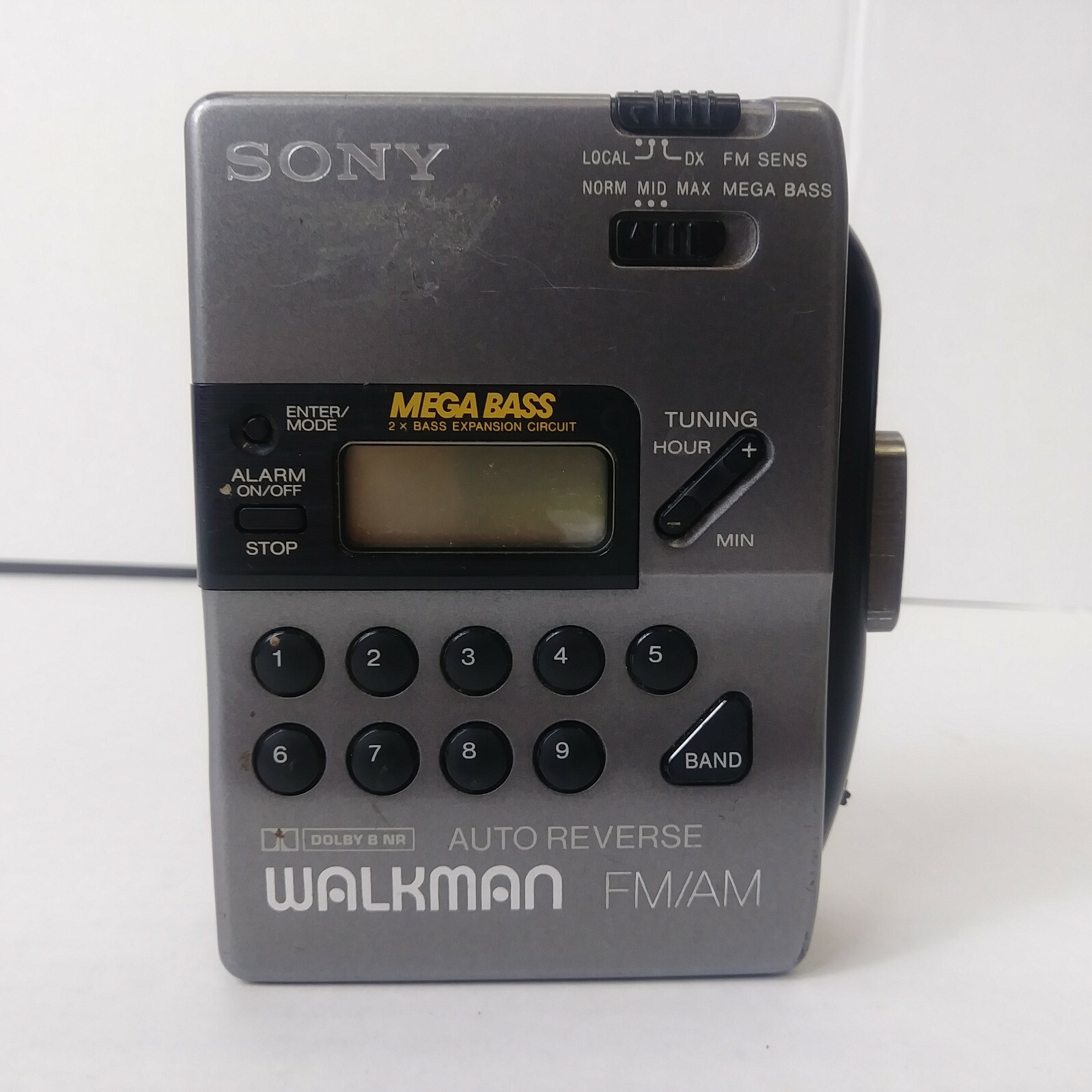 Sony WM-FX43 Stereo Walkman With AM/FM Digital Radio Cassette NOT TESTED UNIT