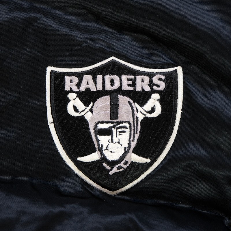 ロサンゼルスレイダース LOS ANGELS RAIDERS 80s-90s Rare VTG STARTER Los Angeles LA Raiders Satin Varsity Jacket