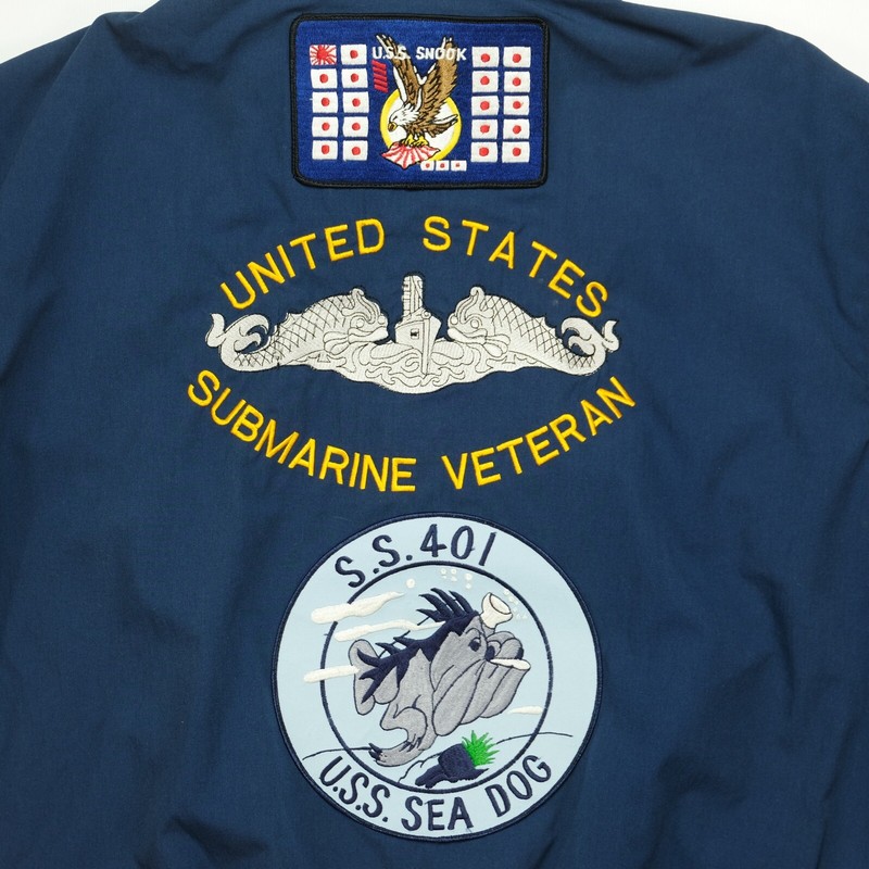 Rare VTG NEMESIS United States U.S.S Sea Dog Submarine Veteran