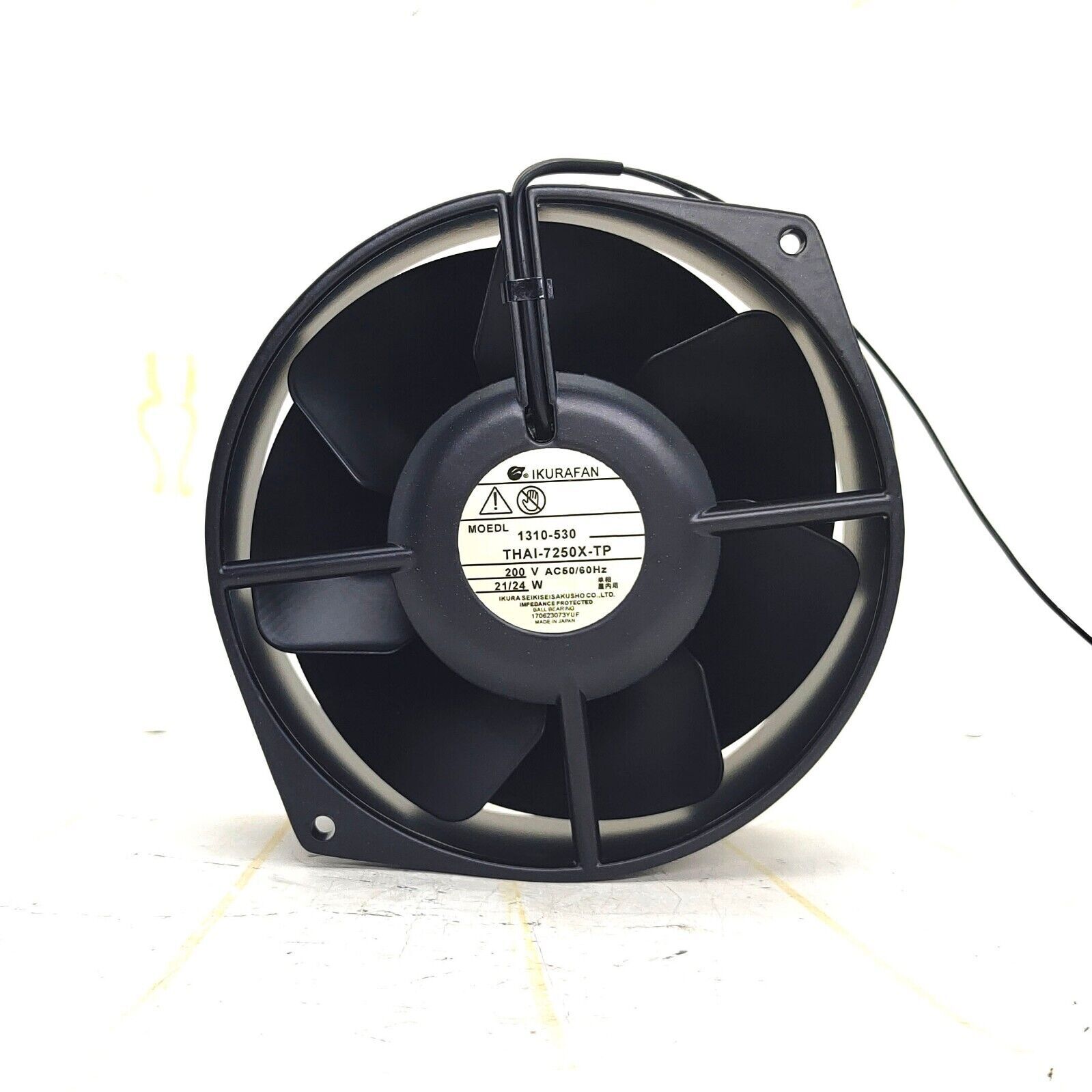 1 Pc. IKURAFAN Fan THAI-7250X-TP 200V 17055 17cm all-metal cooling