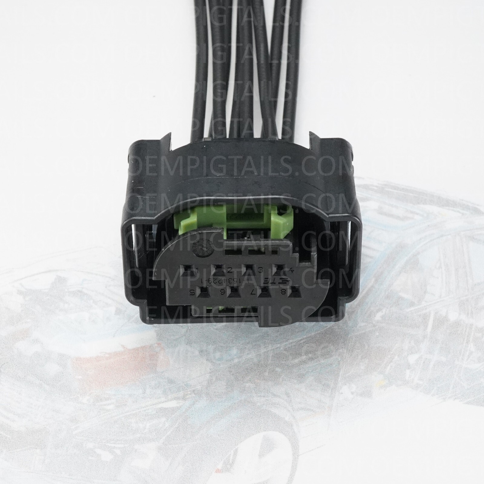 しー　2 284H3ZX00B Genuine Nissan CONNECTOR ASSY AUDIO SYS 284H3