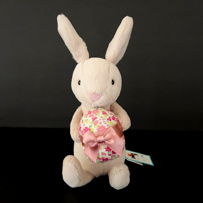 Jellycat Bonnie Bunny Plush Rabbit Egg Spring Flowers Soft Stuffed