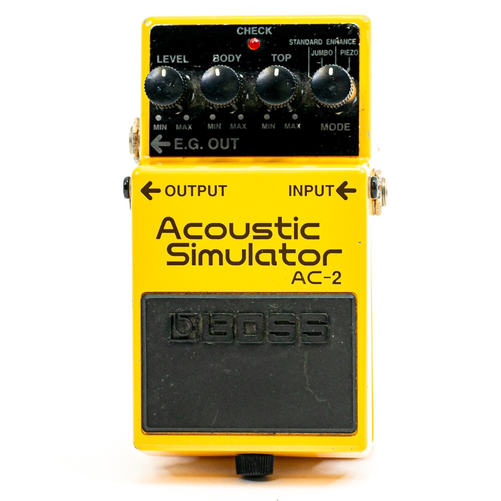 ギター BOSS AC-2(Acoustic Simulator) Boss AC-2 Acoustic Simulator Pedal for Electric Guitar