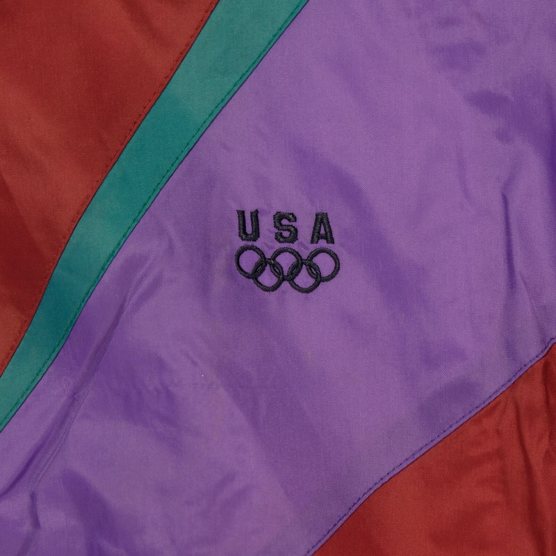 Rare Vintage JCPENNEY Olympics USA Color Block Windbreaker Rare Vintage JCPENNEY Olympics USA Color Block Windbreaker