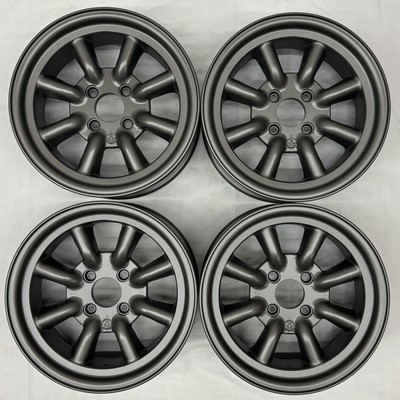 RS Watanabe B Type 14x6.5J ET +14.5 4H-100 Gunmetal Black 4 Pcs Set IN STOCK