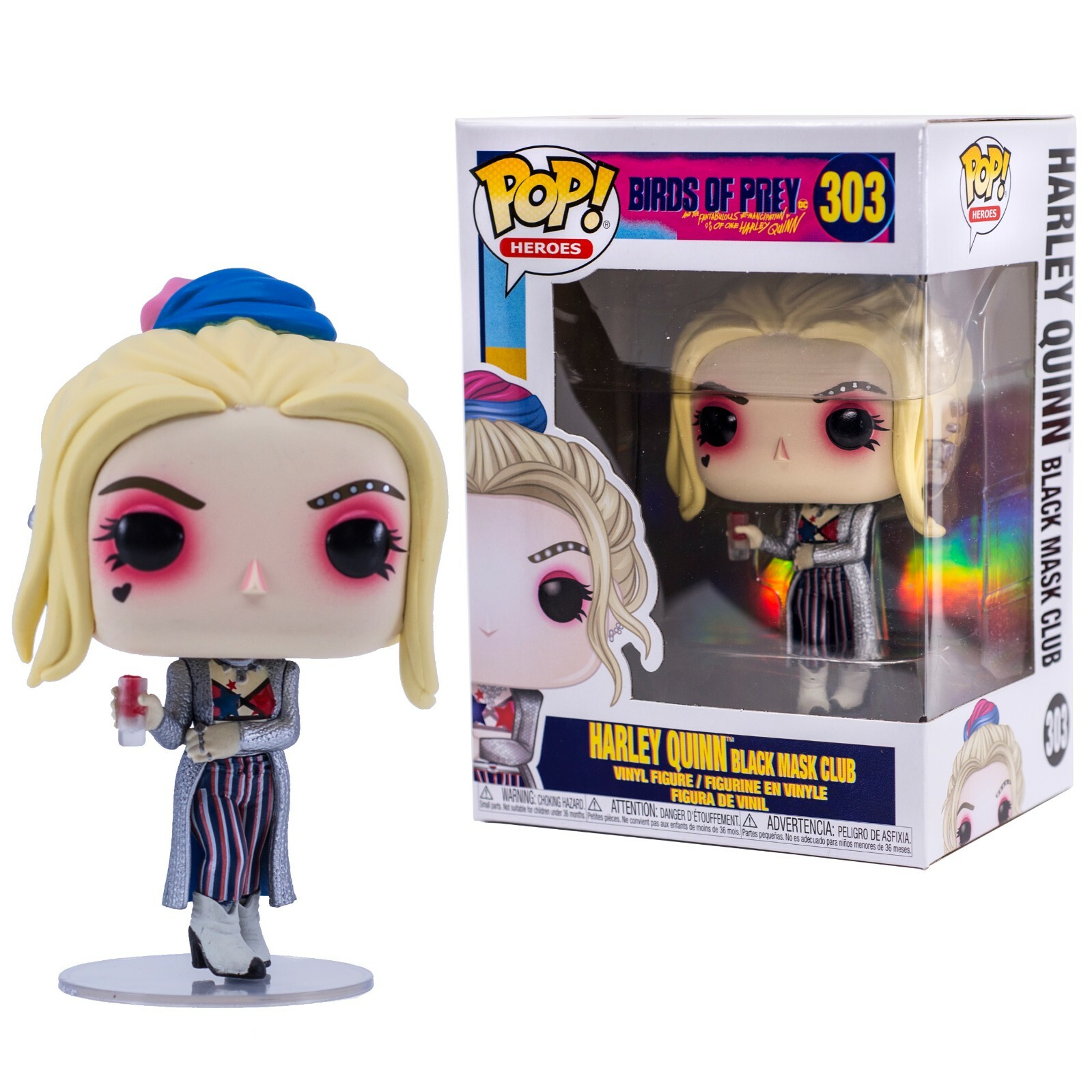 FUNKO POP Birds of Prey フィギュア ハーレークイン Amazon.com: Funko POP! Heroes: Birds of Prey - Harley Quinn