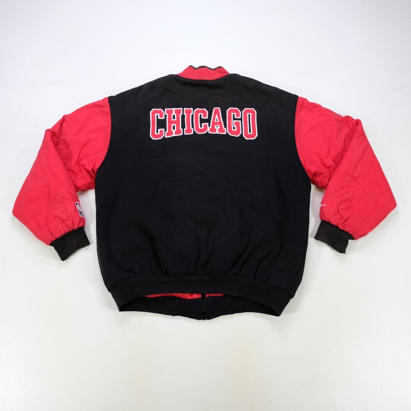 Rare Vintage NIKE Chicago Bulls Bomber Varsity Jacket 90s Rare Vintage NIKE Chicago Bulls Bomber Varsity Jacket 90s