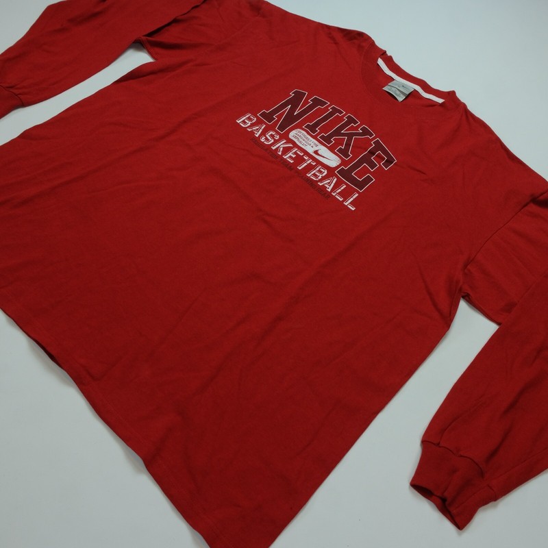 希少品NIKE ヴィンテージ Basketball Practice Shirt Rare Vintage Nike Basketball Swoosh Regulation Training Gear