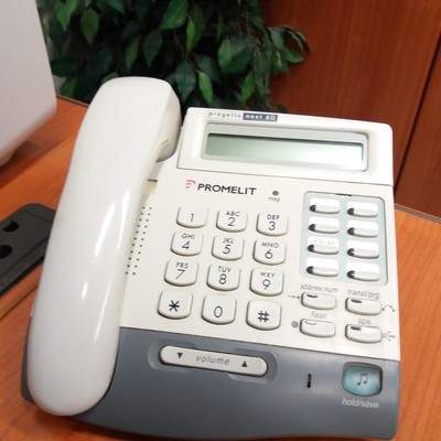 Manuale Telefono Promelit Progetto Next 8d