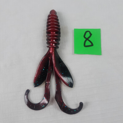 Gene Larew Hoodaddy 4.75''  9 Colors 12 pcs. per Pack Vintage Hard to Find