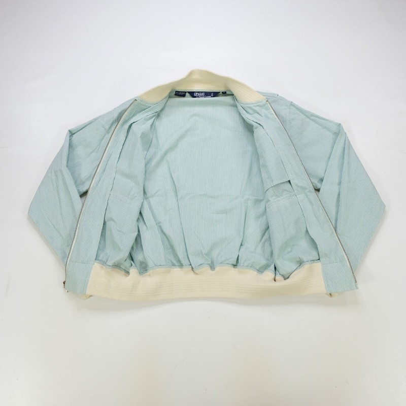 ジャケット・アウター Vintage Ralph Lauren stripe chaster coat Polo Ralph Lauren Women's Blazer, Crest Patch Striped Jacket