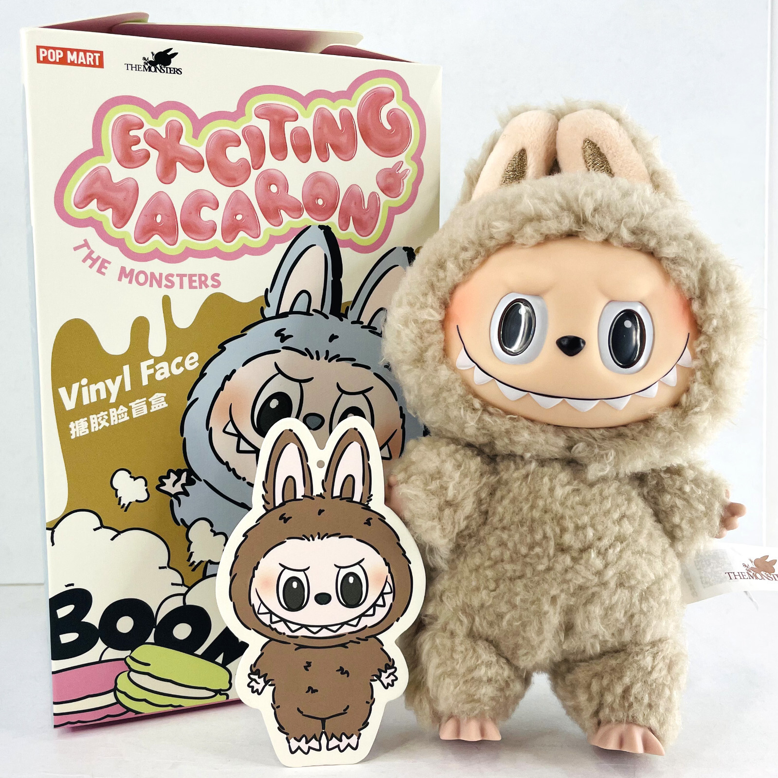 POP MART Labubu The Monsters Exciting Macaron Series Plush