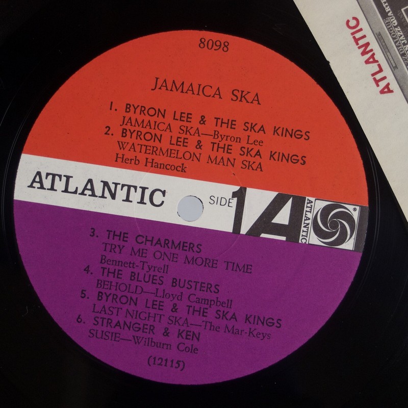 JAMAICA SKA: Byron Lee, Maytals Blues Busters US Atlantic '64