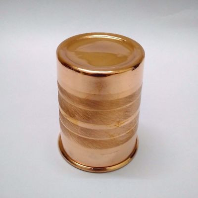 100% Pure Copper Glass Tumbler Mug Ayurveda Health Yoga Benefits ( 300ml)