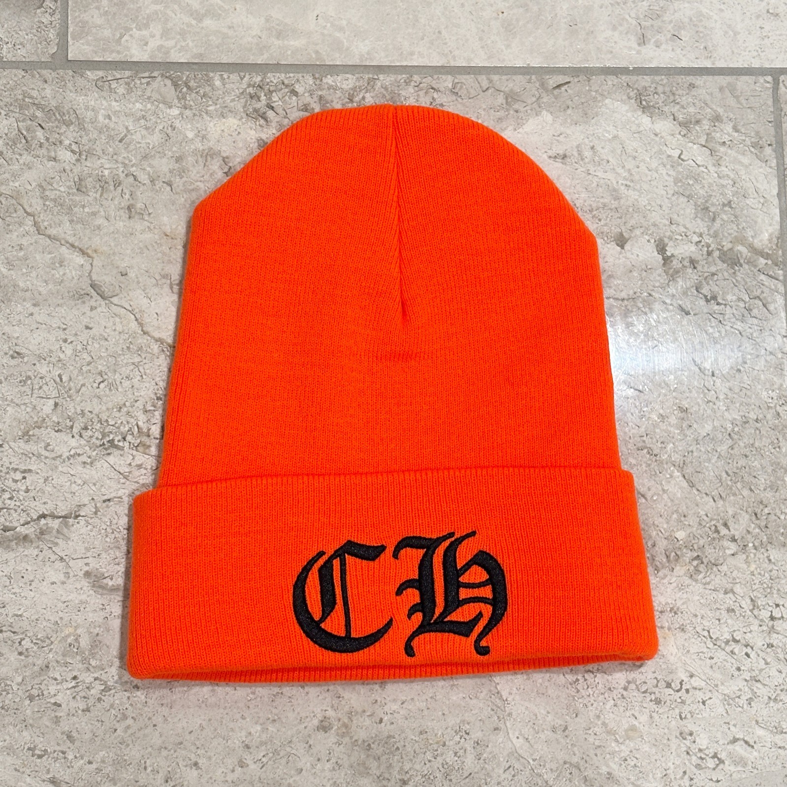 帽子 hrome hearts watch cap logo beanie CHROME HEARTS WATCH CAP Logo Embroidered Acrylic Beanie Knit