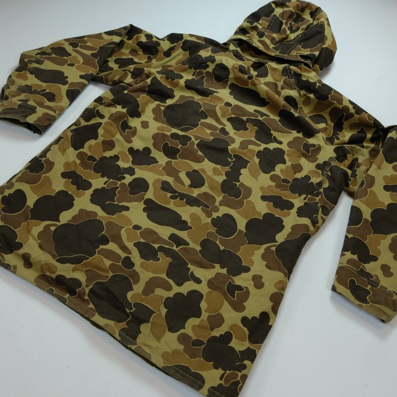 Rare VTG COLUMBIA Duck Camo Gore-Tex Radial Sleeve Hooded Hunting