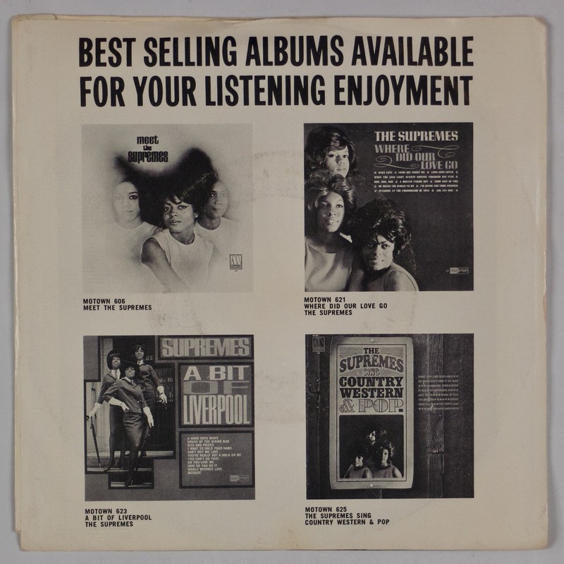 THE SUPREMES: Stop! In The Name of Love US Motown 1074 Soul