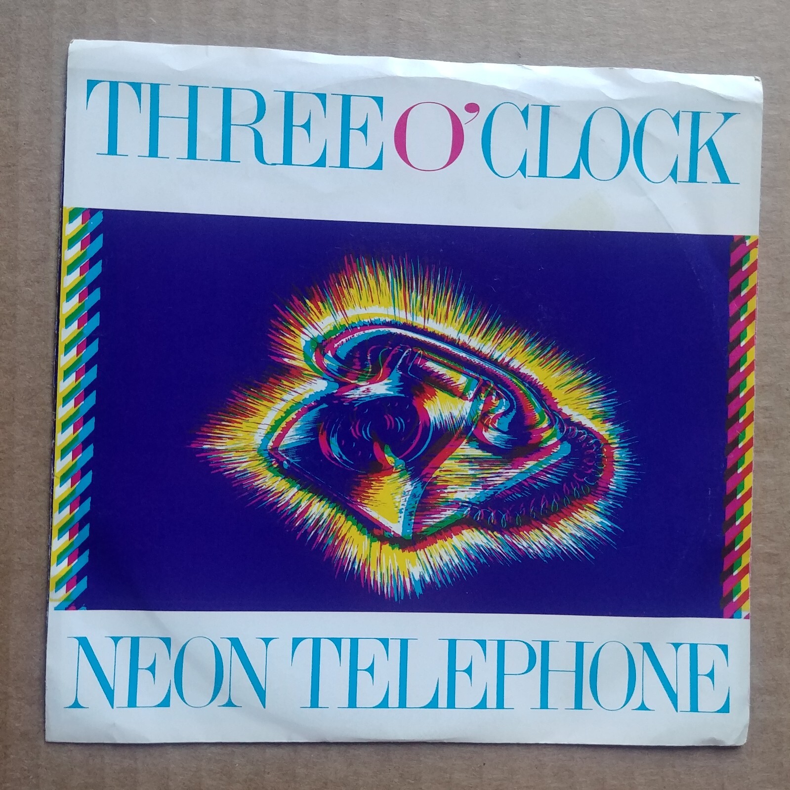 NEON TELEPHONE Three O'Clock DJ PROMO 45 7