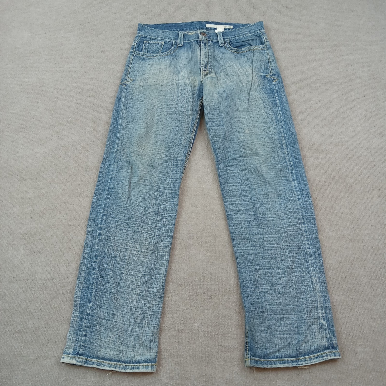 DKNY JEANS 【美品】 DKNY Jeans Mens 33x32 Blue Denim Straight Leg Outdoors SOHO