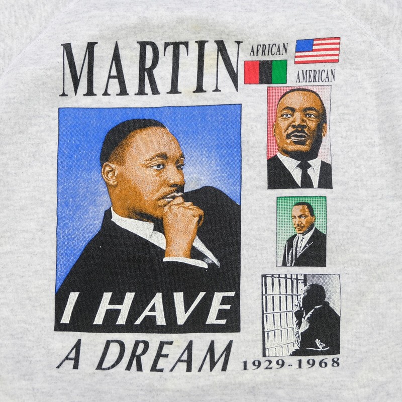 Vintage 90s Martin Luther King Jr. Bay Club Sweatshirt XXL I