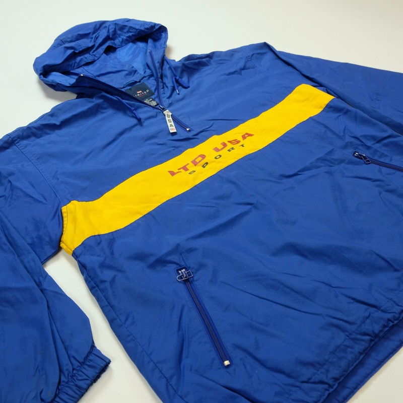 Rare VTG LIMITED Sport LTD USA Flag Spell Out Pullover Rare VTG LIMITED Sport LTD USA Flag Spell Out Pullover