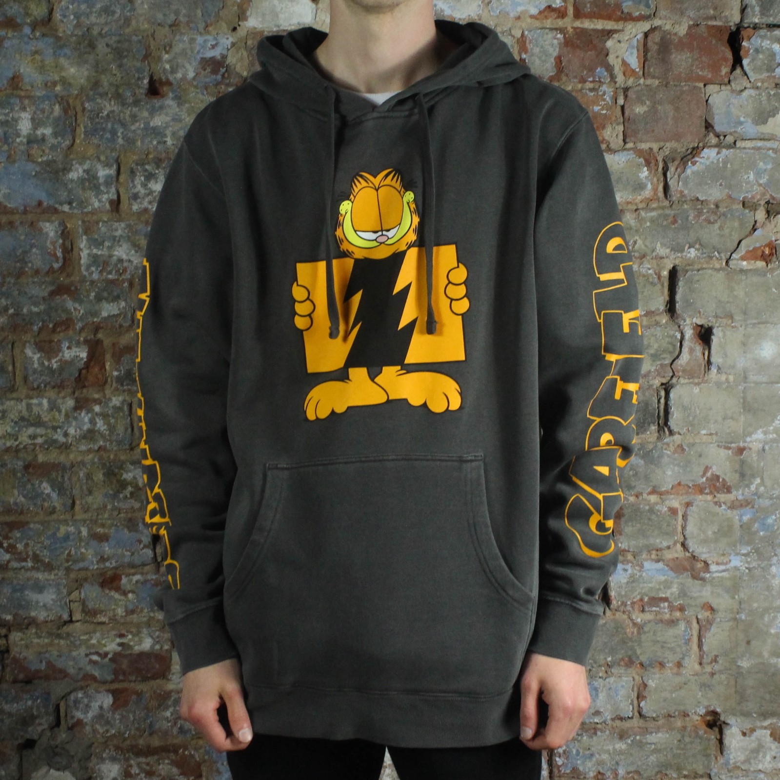 garfield hoodie pink