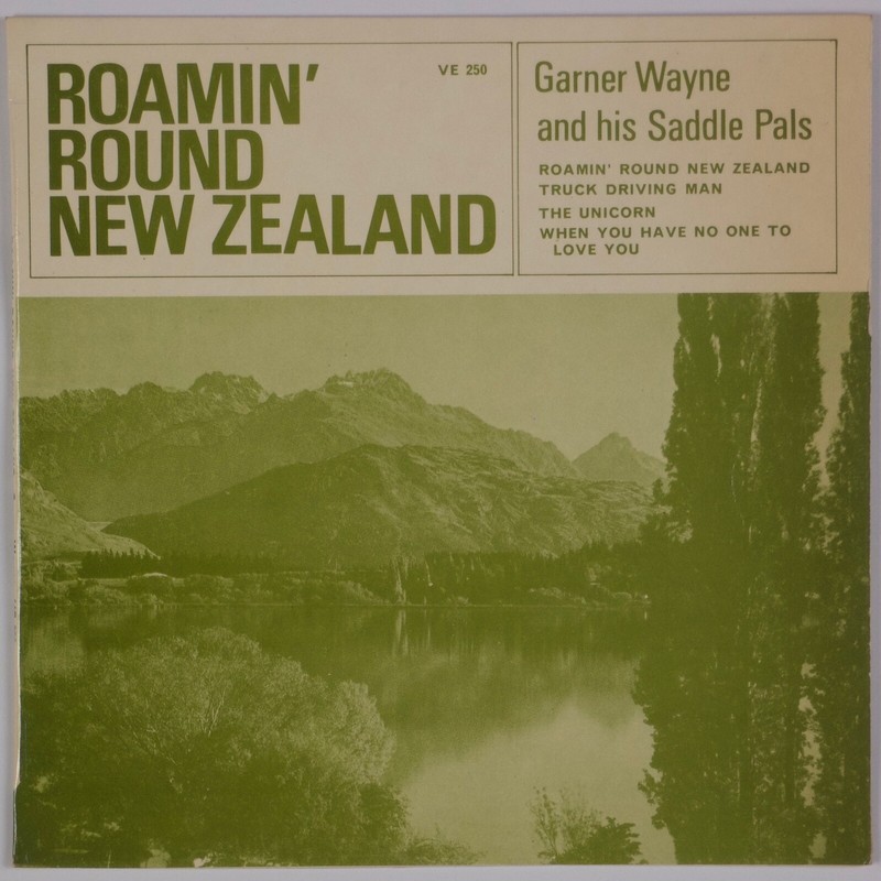 GARNER WAYNE & SADDLE PALS: Roamin' Round New Zealand VIKING EP