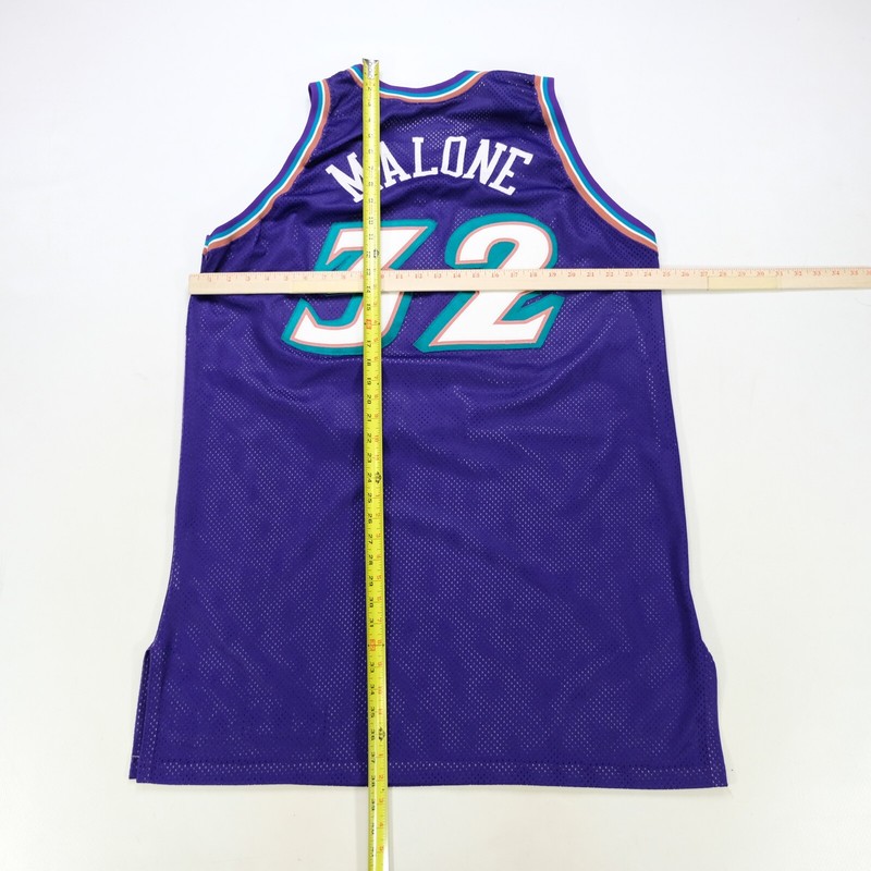 Rare VTG CHAMPION Karl Malone Utah Jazz 2000-01 Authentic Pro Cut