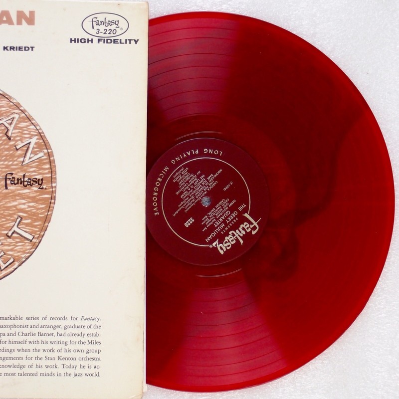 ミュージシャン ri GERRY MULLIGAN, PAUL DESMOND: Fantasy 3-220 Orig Red Wax