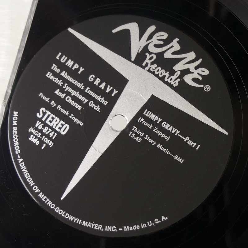 FRANK ZAPPA: Lumpy Gravy US Verve MGM &rsquo;68 Rock Avantgarde Vinyl LP