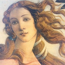 Art Birth Venus Goddess Lovely Painting 15X11 inch Wall Botticelli